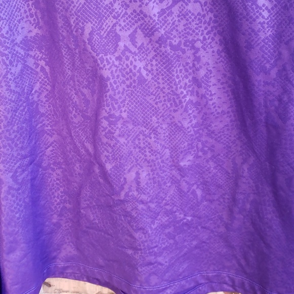 Nike Pro Dri Fit Purple Mock Turtleneck Large - Picture 6 of 8